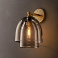 Blom Layered Glass Cloche Wall Sconce