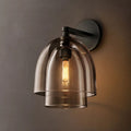 Blom Layered Glass Cloche Wall Sconce