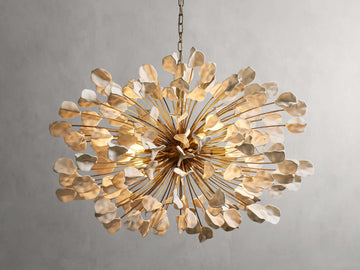 Lunaria Hushed Bloom Round Chandelier