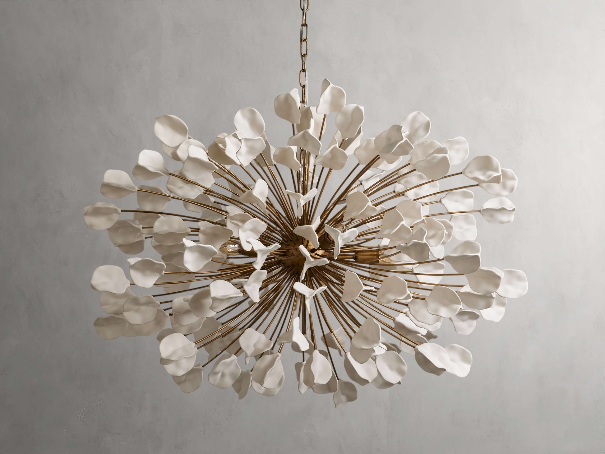 Lunaria Hushed Bloom Round Chandelier