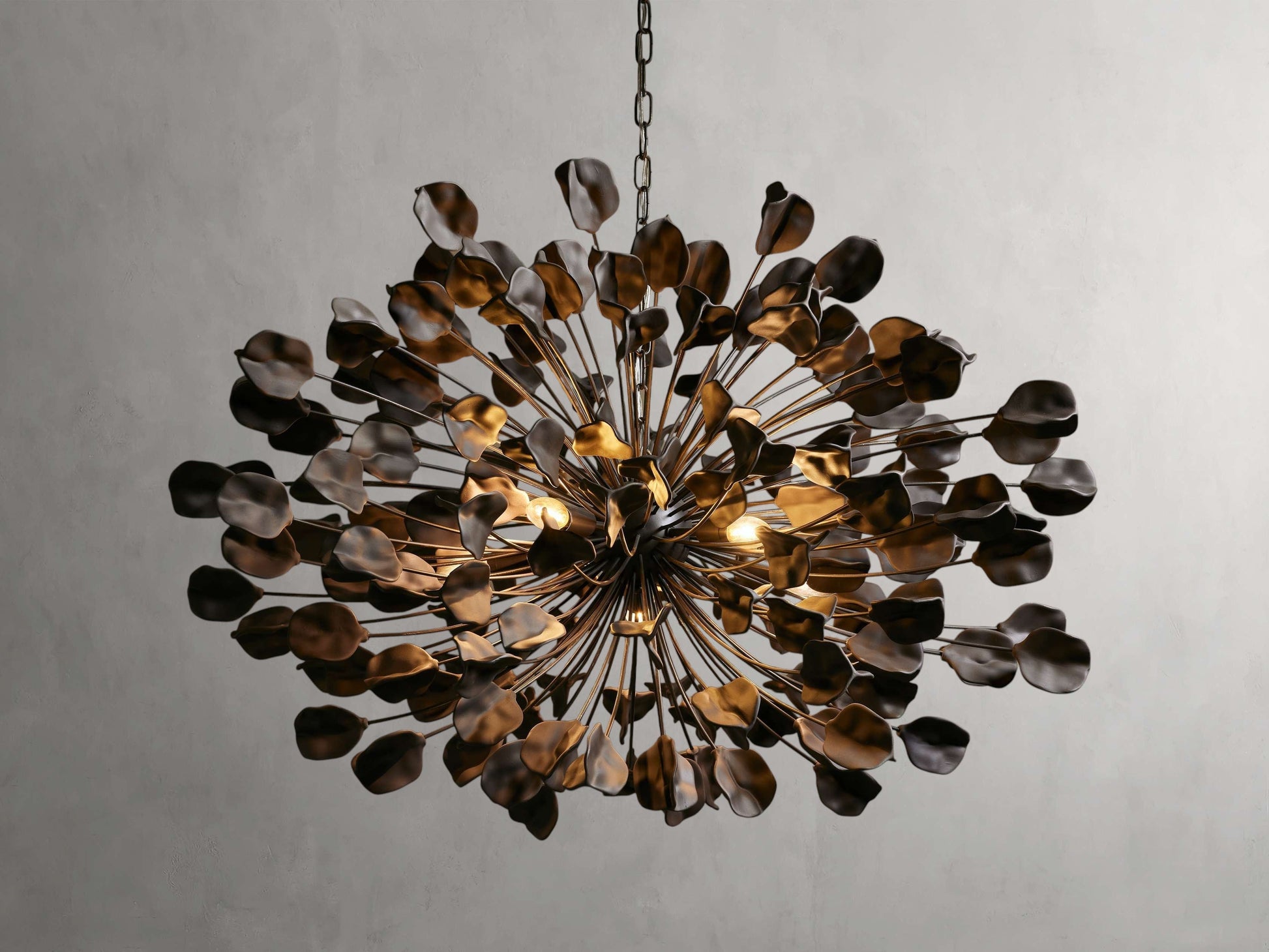 Lunaria Hushed Bloom Round Chandelier