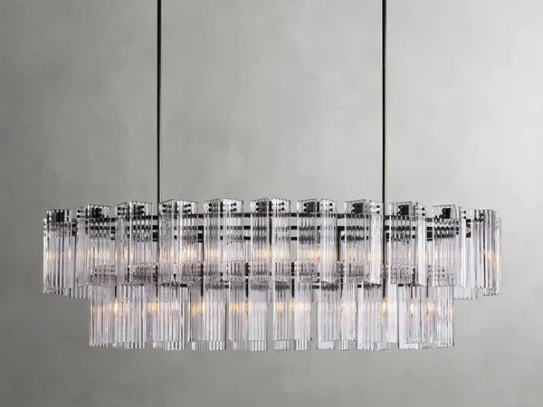 Delsie Oval 51" 63'' 72'' Chandelier - King Lamps