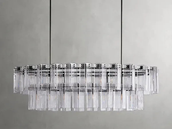 Delsie Oval 51" 63'' 72'' Chandelier - King Lamps