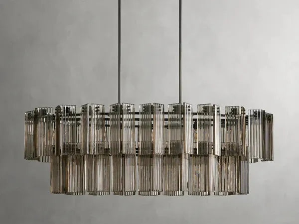 Delsie Oval 51" 63'' 72'' Chandelier - King Lamps