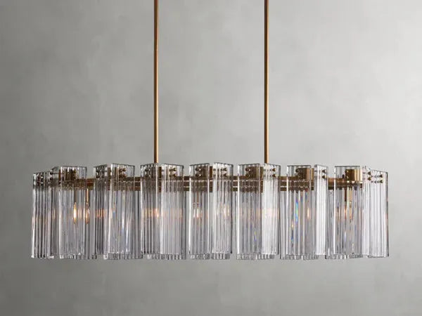 Delsie Oval 51" 63'' 72'' Chandelier - King Lamps