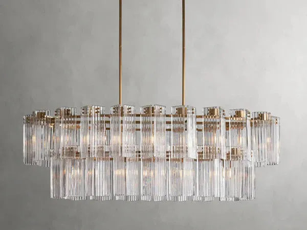 Delsie Oval 51" 63'' 72'' Chandelier - King Lamps