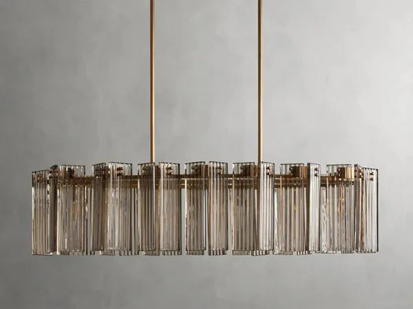 Delsie Oval 51" 63'' 72'' Chandelier - King Lamps