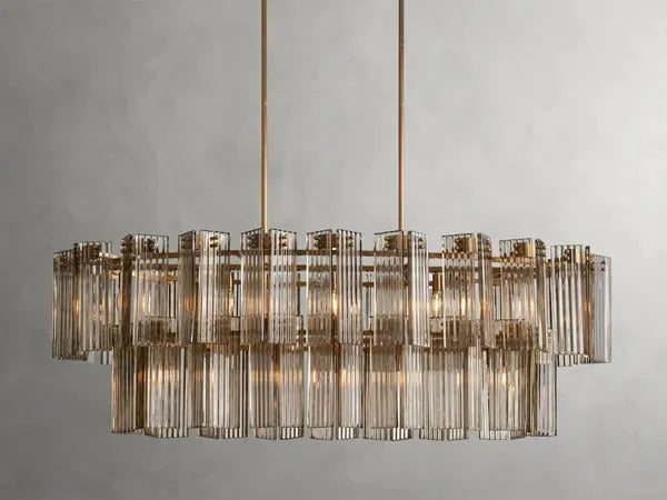 Delsie Oval 51" 63'' 72'' Chandelier - King Lamps