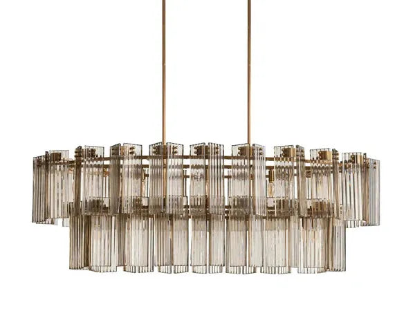 Delsie Oval 51" 63'' 72'' Chandelier - King Lamps