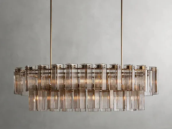 Delsie Oval 51" 63'' 72'' Chandelier - King Lamps