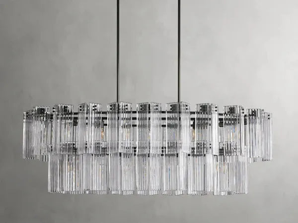 Delsie Oval 51" 63'' 72'' Chandelier - King Lamps