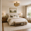 Neve Murano Glass Flush Mount Ceiling Light D18