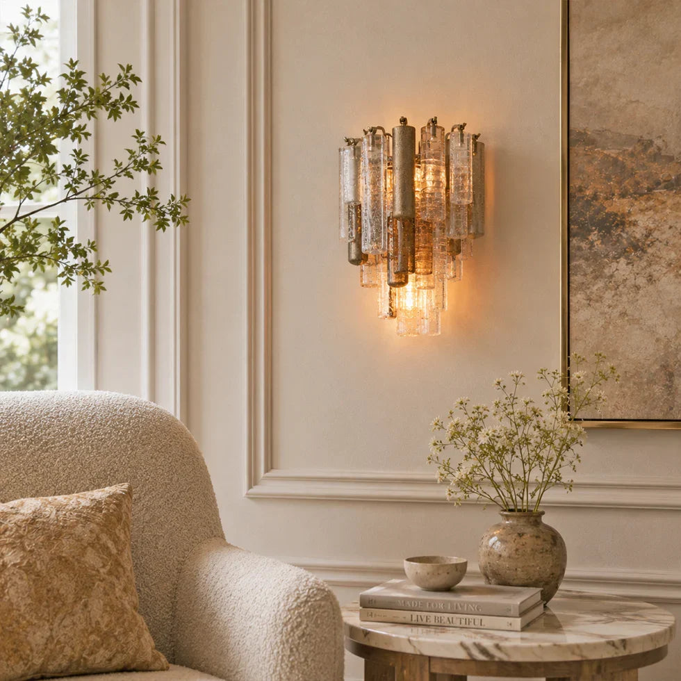 Neve Murano Glass Wall Sconce