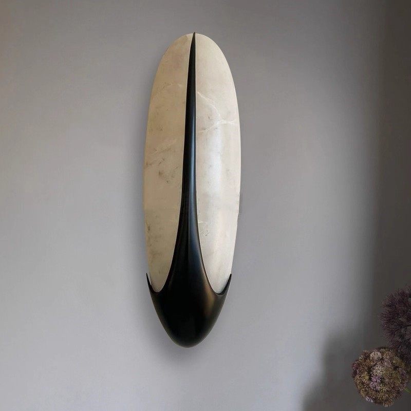 Elara Alabaster Wall Light