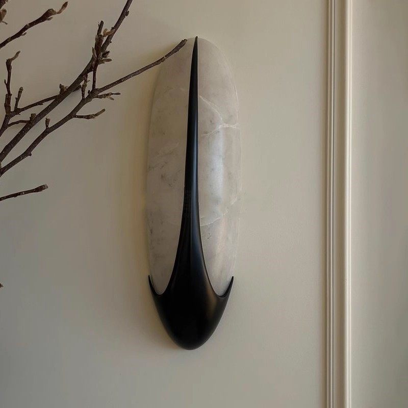 Elara Alabaster Wall Light