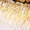 Elian Oval Crystal Chandelier-King Lamps