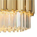 Elian Round Crystal Chandelier-King Lamps