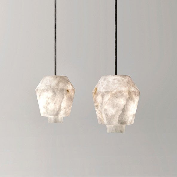 Elvian Alabaster Pendant Light