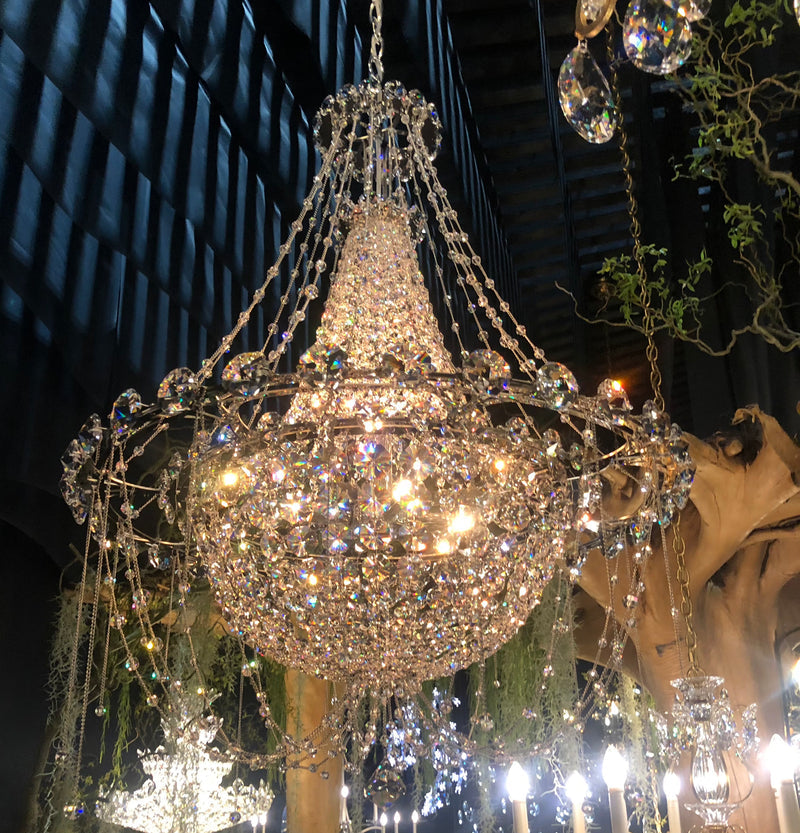 Empire Crystal Chandelier 22“/40“/52”-King Lamps