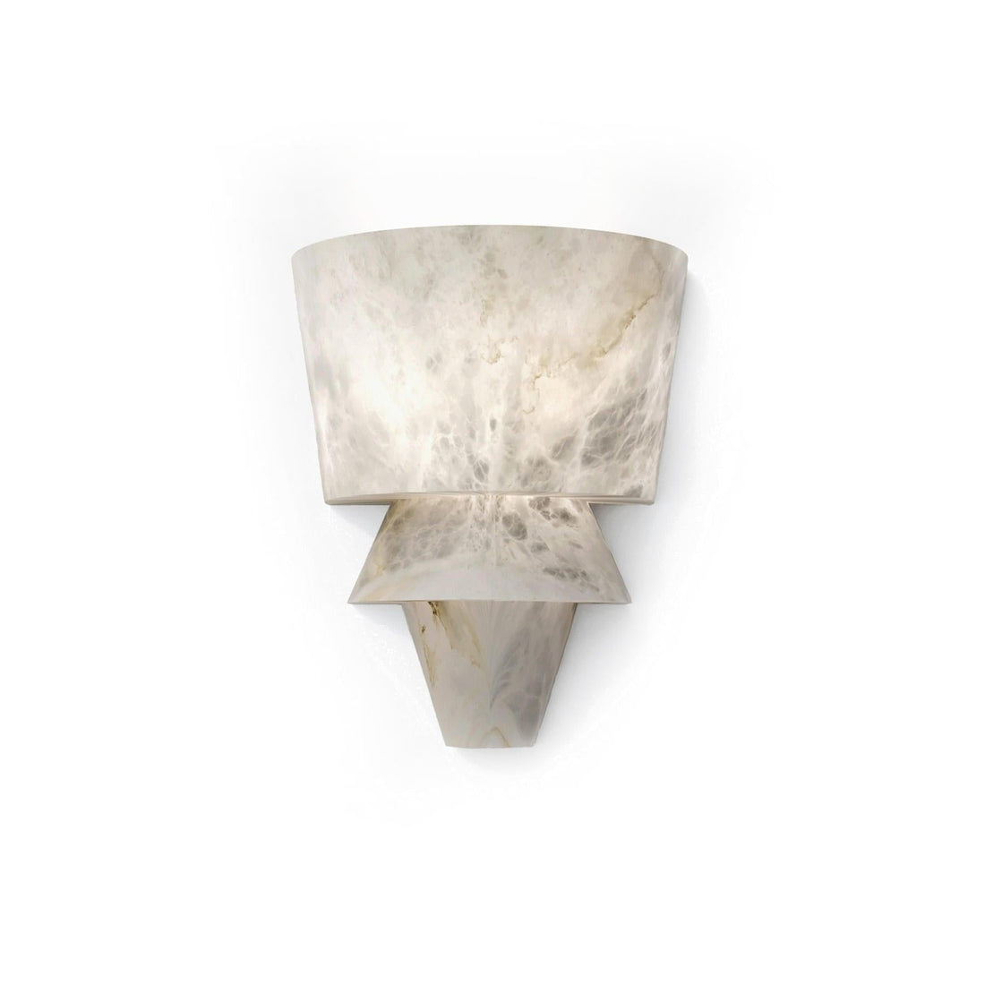 Koltin FLO Alabaster Wall Sconce 11.8", Wall Lamp For Bedroom, Living Room - King Lamps