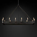 Camino Vintage Filament Rectangle Chandelier 41‘’L - King Lamps
