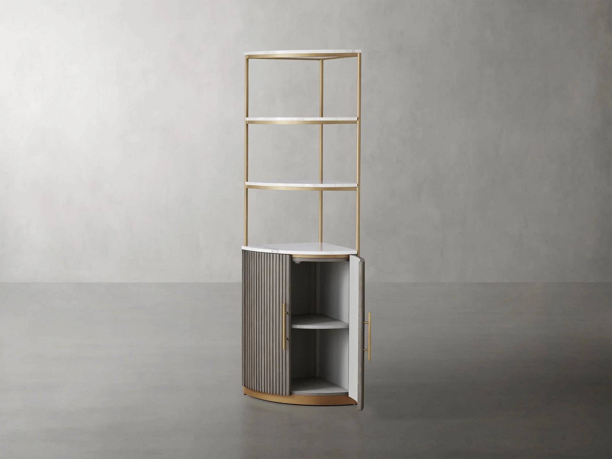 Finnley Corner Cabinet-Kinglamps
