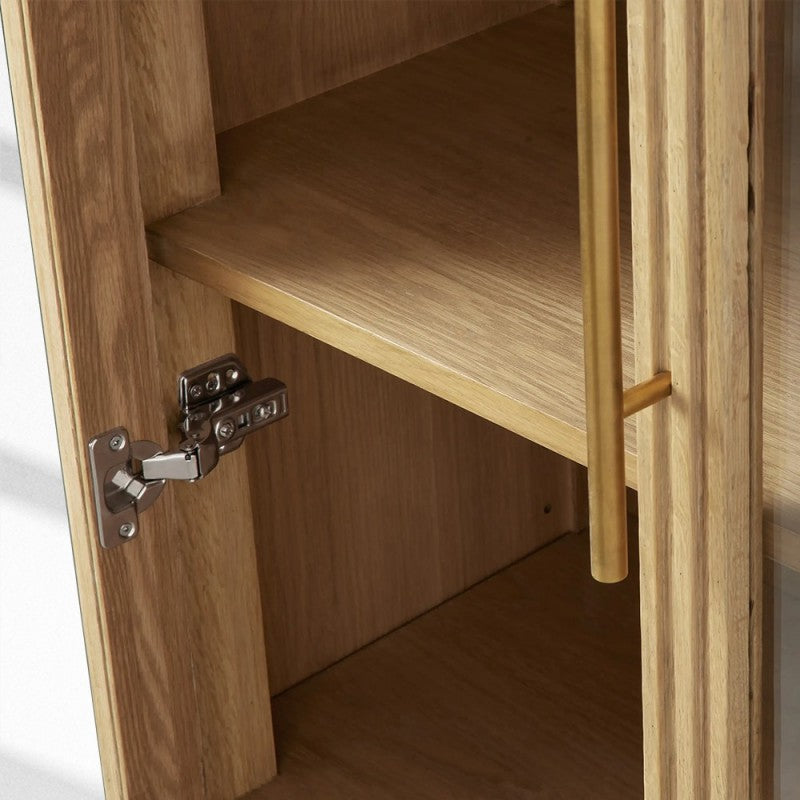 Finnley Glass Cabinet-Kinglamps