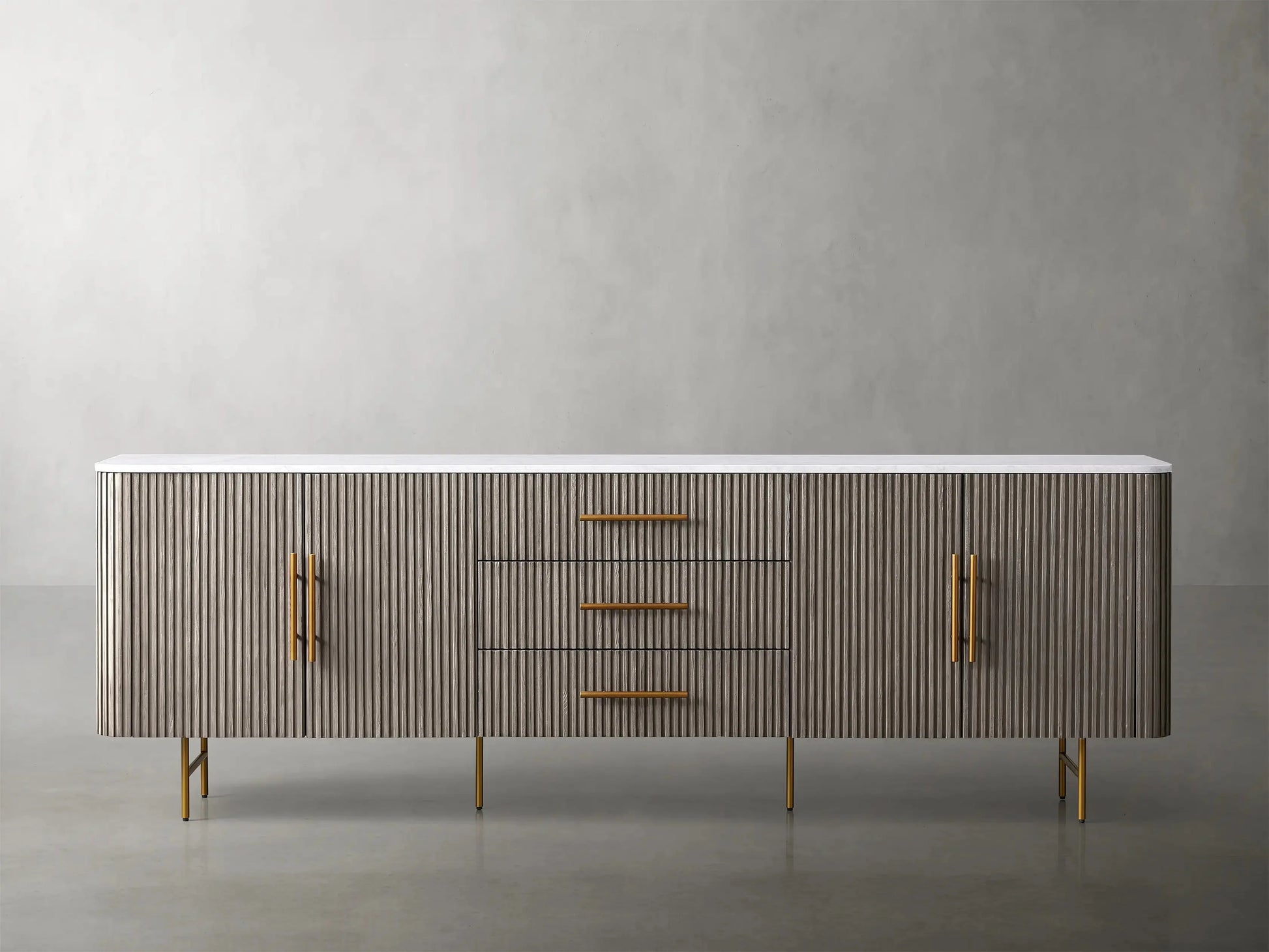 Finnley Sideboard with Drawers-Kinglamps