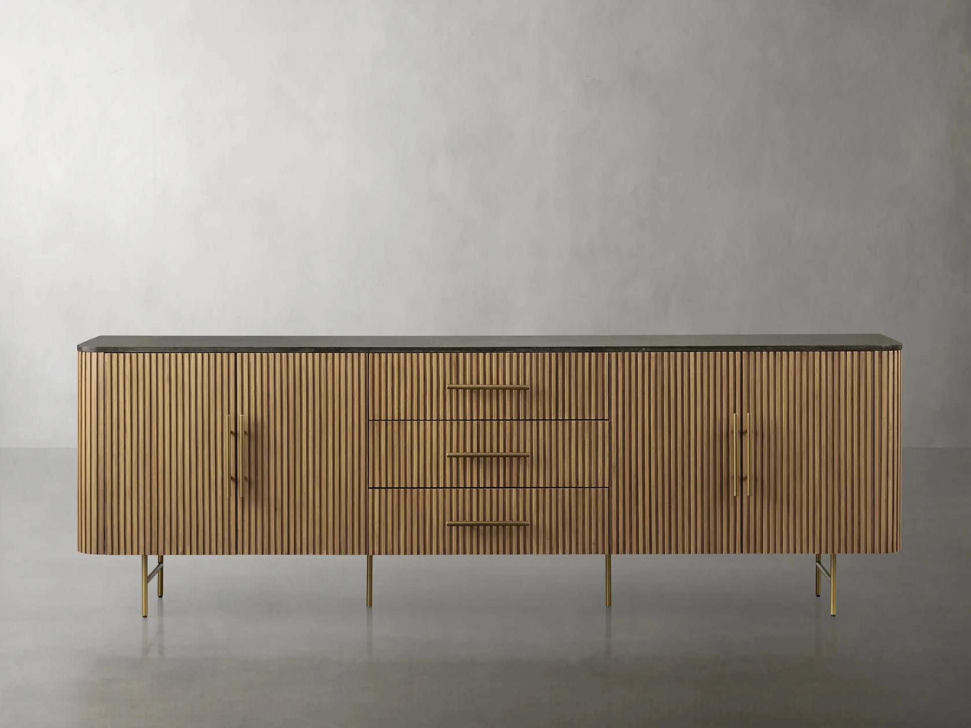 Finnley Sideboard with Drawers-Kinglamps