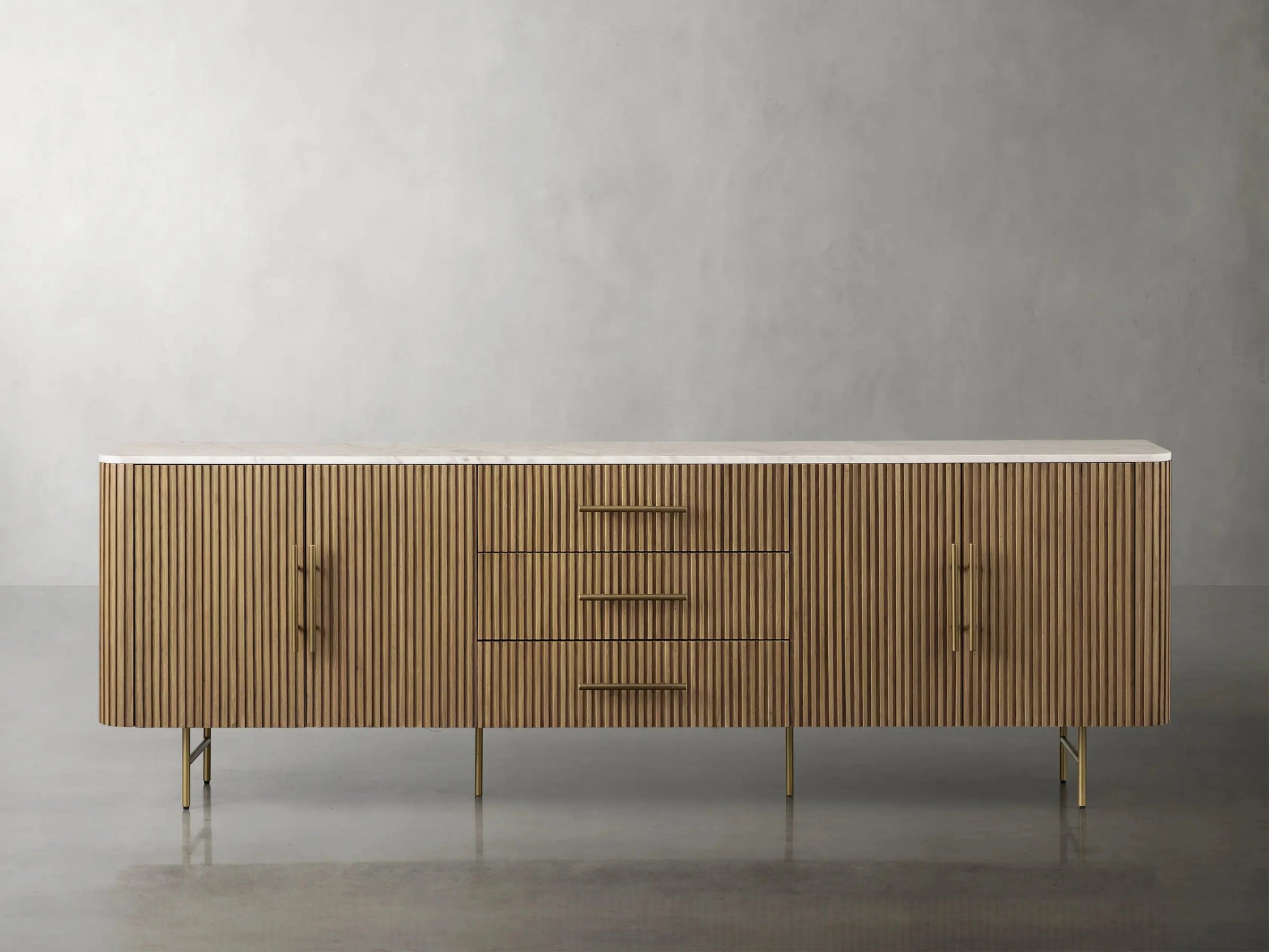 Finnley Sideboard with Drawers-Kinglamps