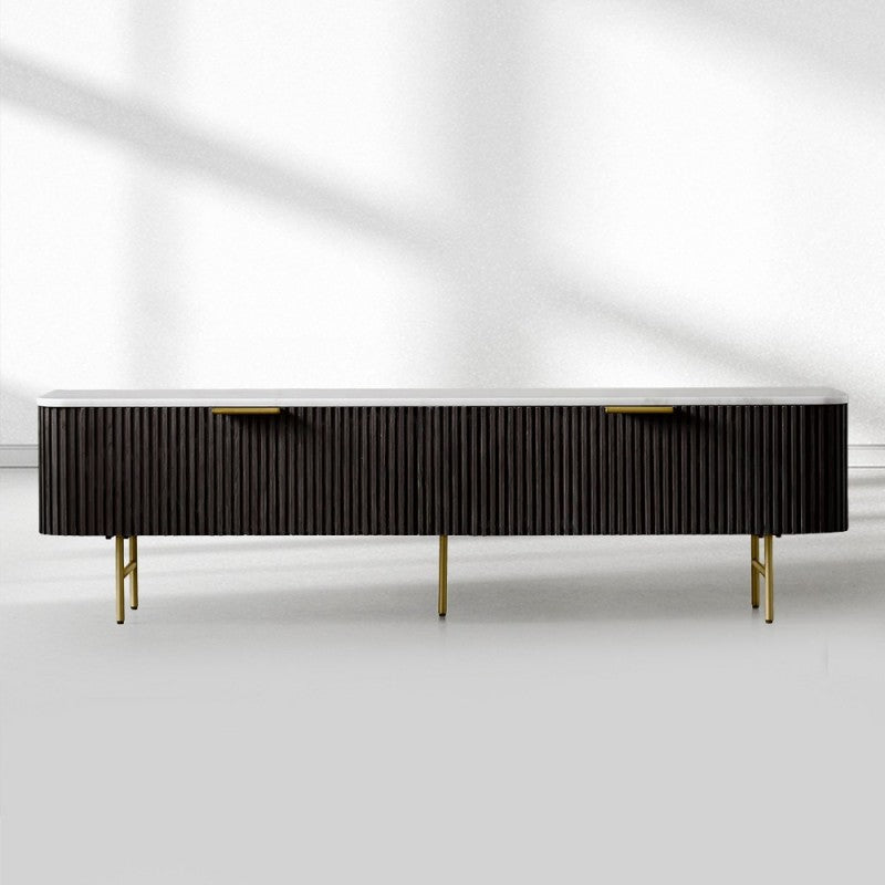Finnley Low Media Console - King Lamps