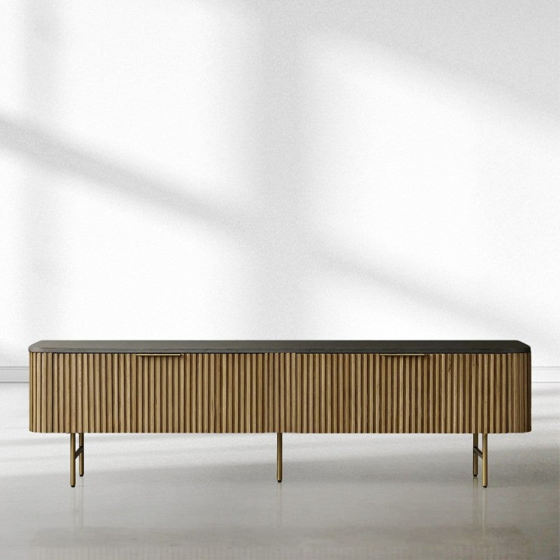 Finnley Low Media Console - King Lamps