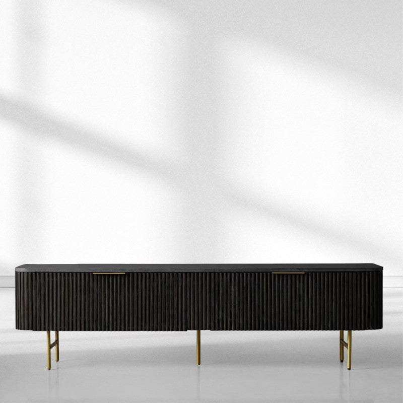 Finnley Low Media Console - King Lamps