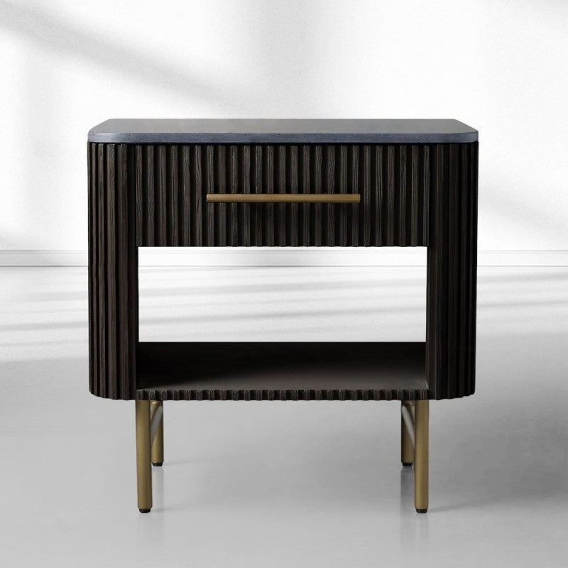 Finnley Open Nightstand - King Lamps