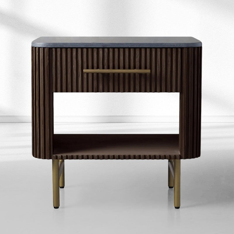 Finnley Open Nightstand - King Lamps