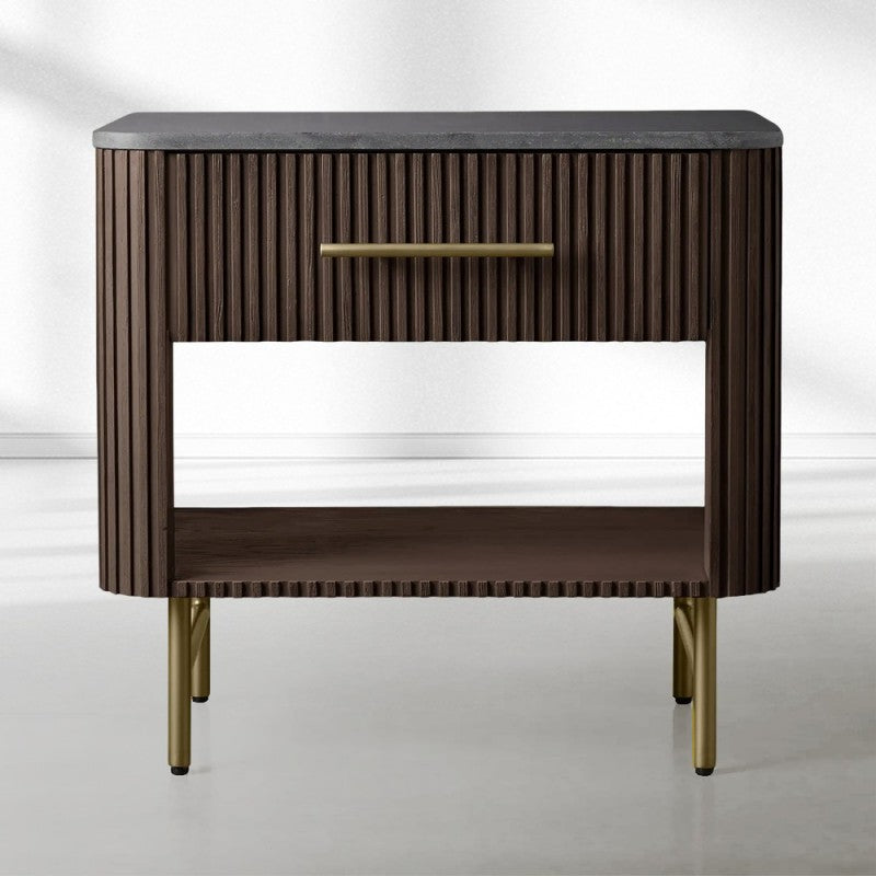 Finnley Open Nightstand - King Lamps