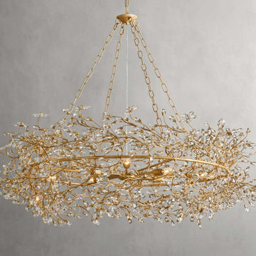 Fiore Crown Chandelier - King Lamps