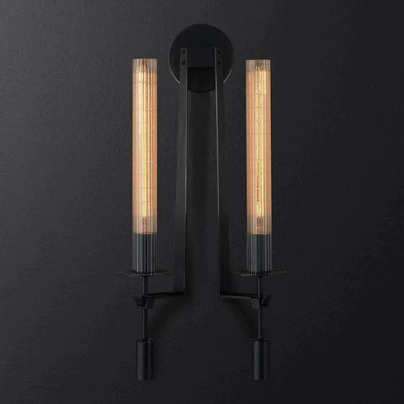 Fonate Double Wall Sconce - King Lamps