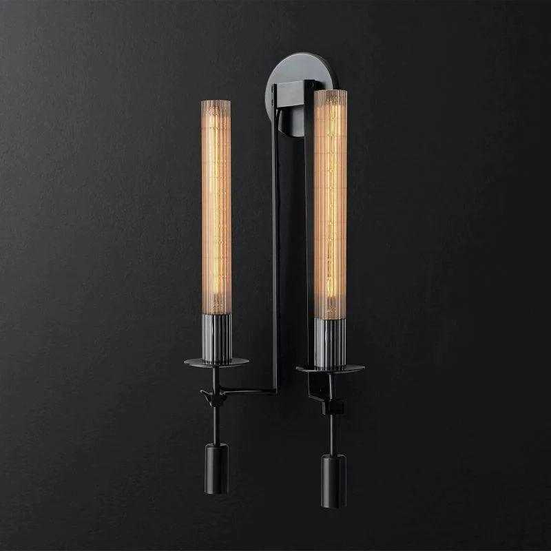 Fonate Double Wall Sconce - King Lamps