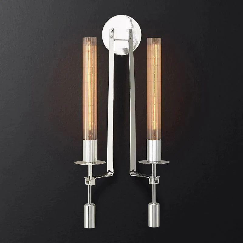 Fonate Double Wall Sconce - King Lamps