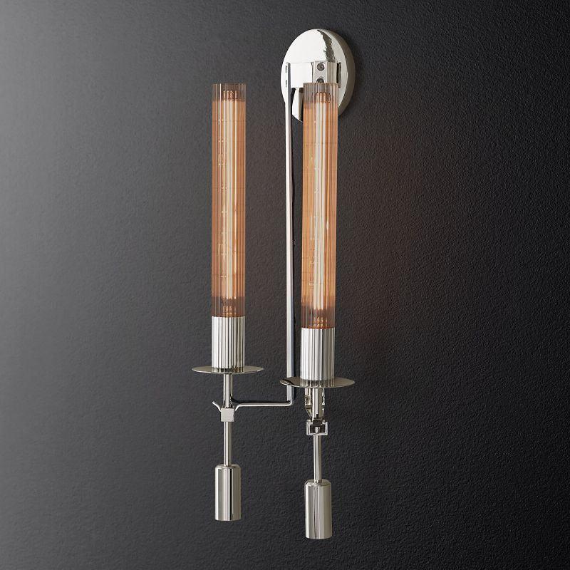 Fonate Double Wall Sconce - King Lamps