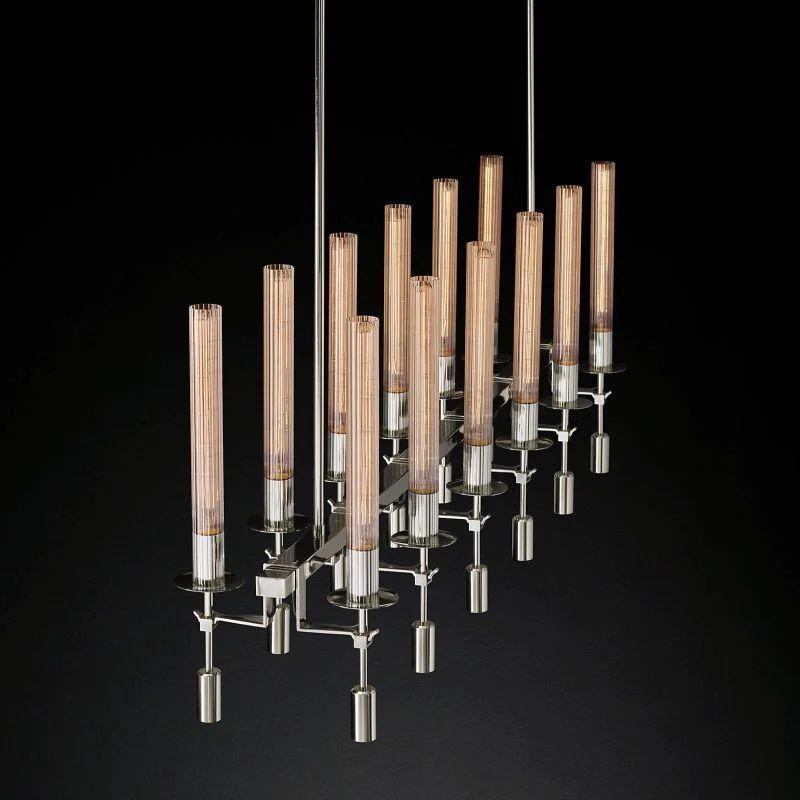 Fonate Linear Chandelier 54" - King Lamps