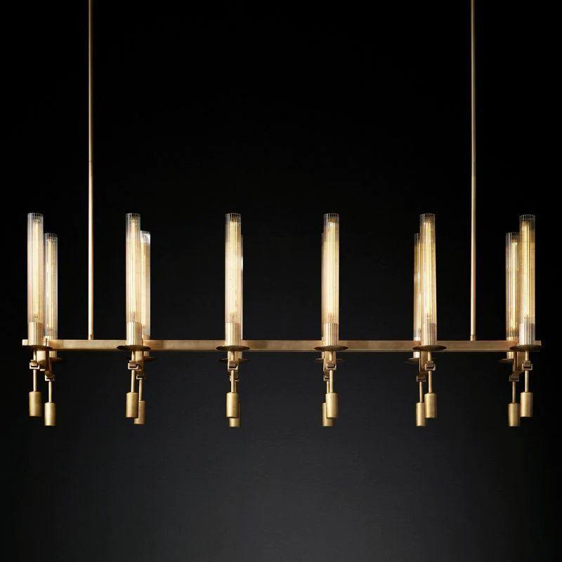 Fonate Linear Chandelier 54" - King Lamps