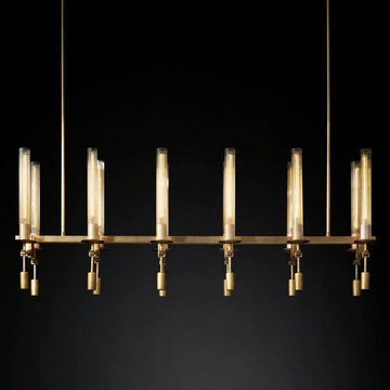 Fonate Linear Chandelier 54" - King Lamps