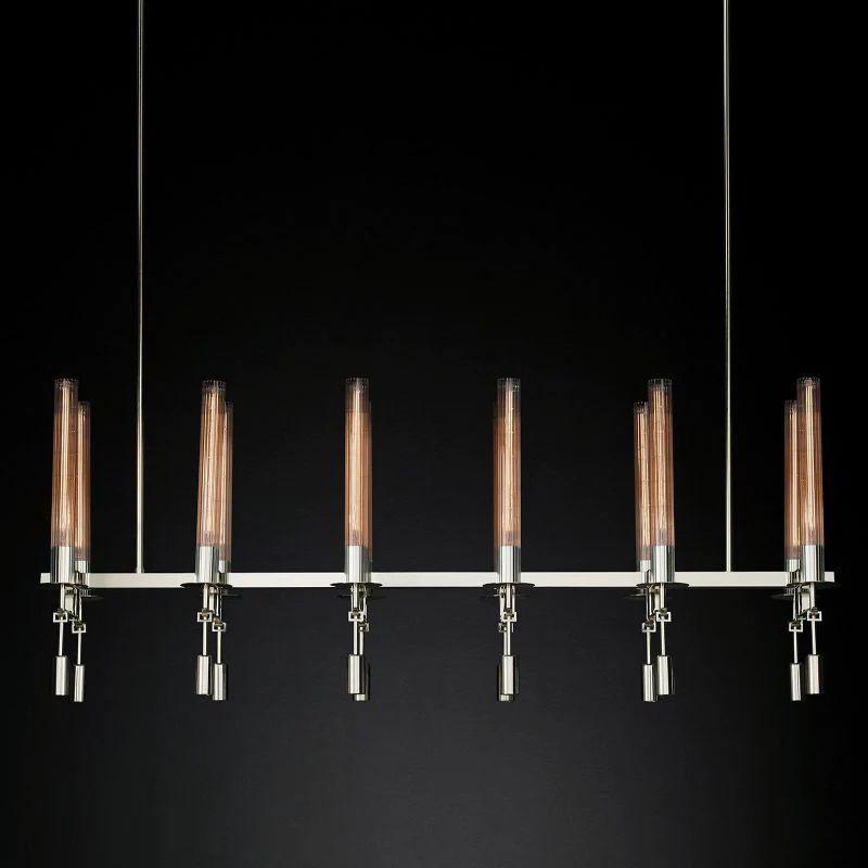 Fonate Linear Chandelier 54" - King Lamps
