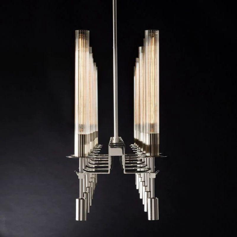 Fonate Linear Chandelier 66" - King Lamps