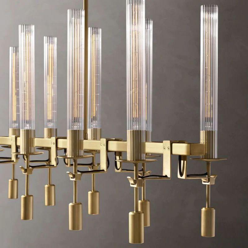 Fonate Linear Chandelier 66" - King Lamps