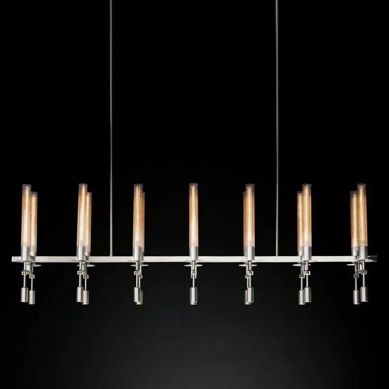 Fonate Linear Chandelier 66" - King Lamps