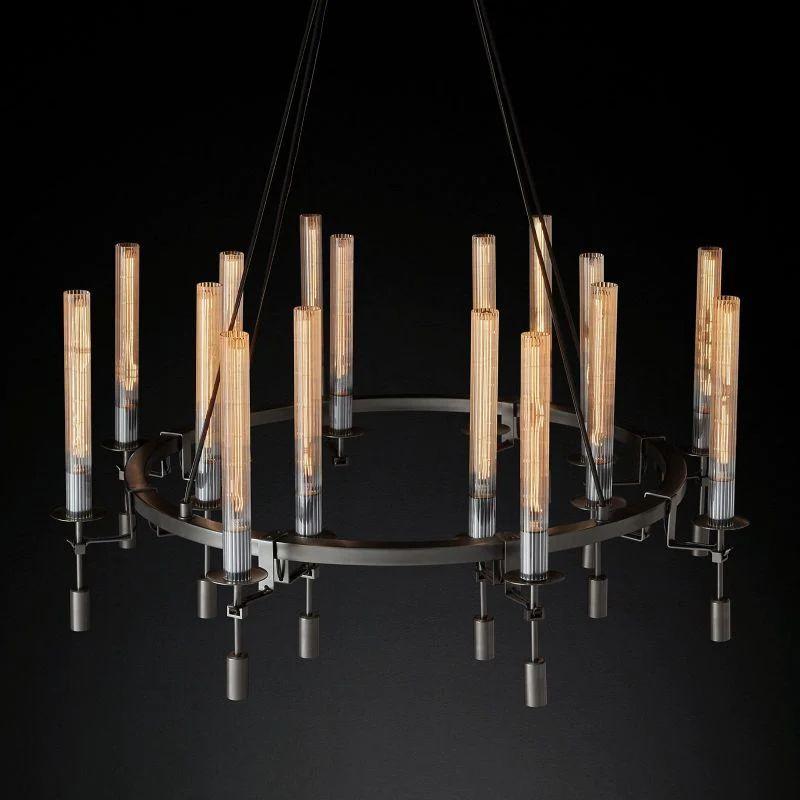 Fonate Round Chandelier 46" - King Lamps