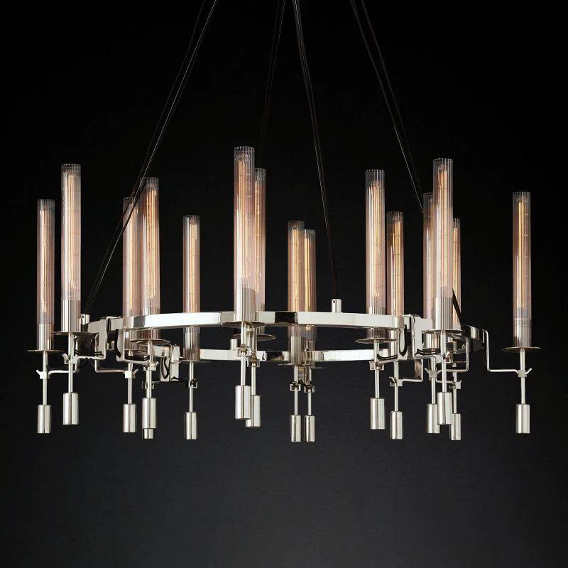 Fonate Round Chandelier 46" - King Lamps